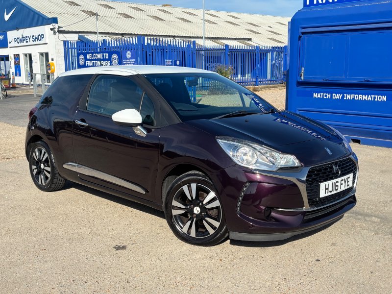 2016 DS DS 3 1.2 PureTech Chic Hatchback 3dr Petrol Manual Euro 6 82 ps